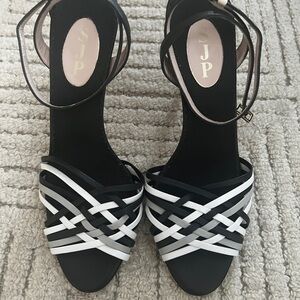 SJP by Sarah Jessica Parker Black and White Heels